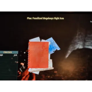 Fossilized Megalonyx Right Arm