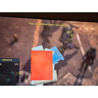 Dark Hollow Manor Snow Globe