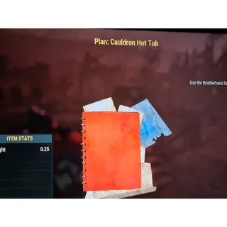 Cauldron Hot Tub plan