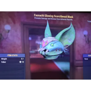 Fasnacht Glowing Scorchbeast Mask