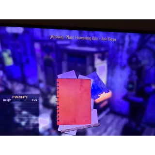 Flowering Box - Ash Rose plan