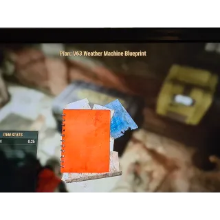 V63 Weather Machine Blueprint