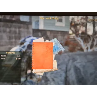 Plan | Vault 76 Rug plan