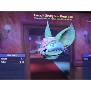 Fasnacht Glowing Scorchbeast Mask