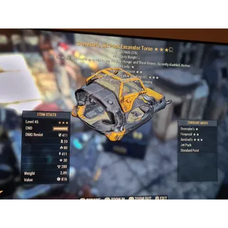 Excavator Jet Pack Torso