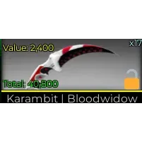 Counter Blox Karambit 1X Bloodwidow