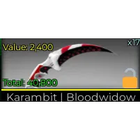 Counter Blox Karambit 1X Bloodwidow