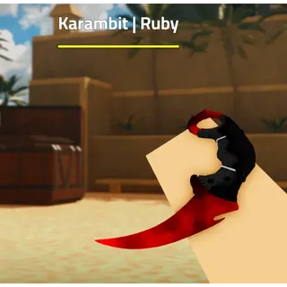 Counter Blox Karambit Ruby