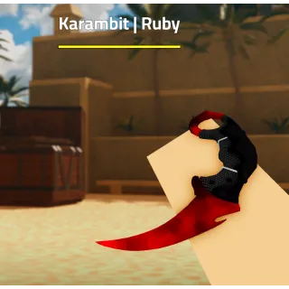 Counter Blox Karambit Ruby