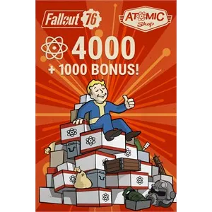 5000 ATOMS FALLOUT 76 +GIFT