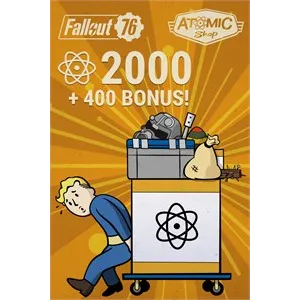 FALLOUT 76: 2400 ATOMS +GIFT