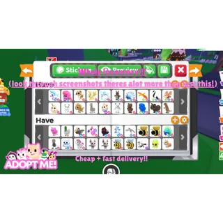 Adopt me huge bundle  - whole inventory