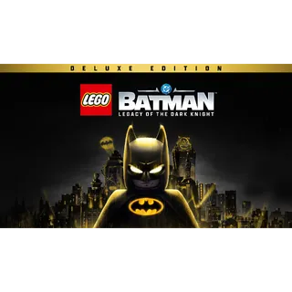 Lego Batman legacy of the dark knight deluxe edition 