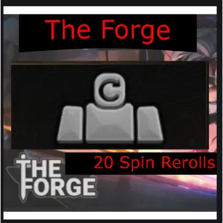 The Forge 20 Rerolls
