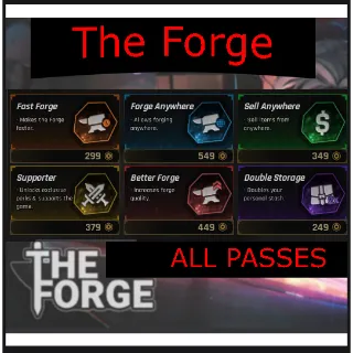 The Forge All Gamepasses