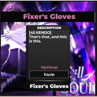 Fixer's Gloves