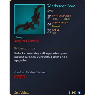 Windreaper Bow