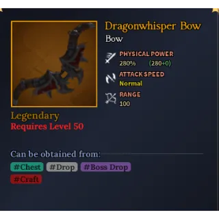 Dragonwhisper Bow