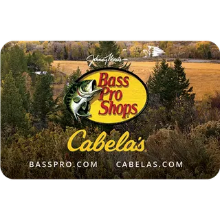 $50.00 USD | Bass Pro Shops |💳| Virtual Gift Card (Instantly Redeem)
