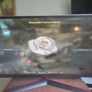 responder fireman helmet