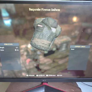 responder fireman unifor