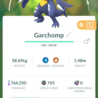 Pokémon go Garchomp