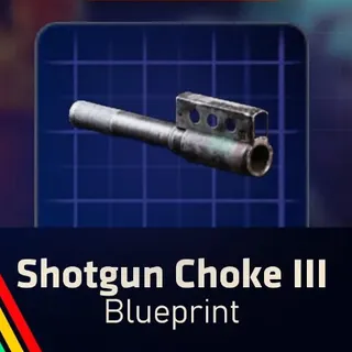 Shotgun Choke 3 Blueprin