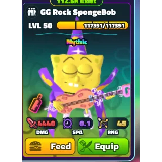 GG rock SpongeBob