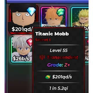 TITANIC MOBB (ANIME DICE)