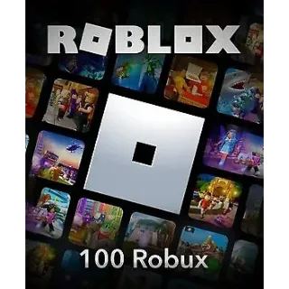 ROBLOX 100 ROBUX - GLOBAL CODE - [INSTANT DELIVERY]