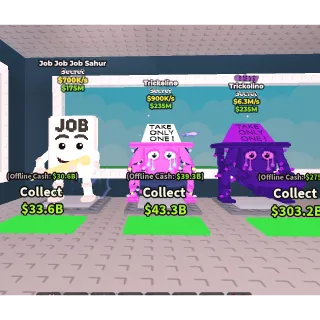 x2 Trickolino and Job Job Job Sahur