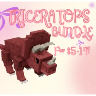 Triceratops Bundle 
