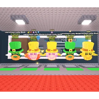 X13 Leprechaun Lucky Block Bundle