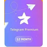 12 Month subscription of Telegram premium 