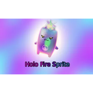Holo Fire Sprite