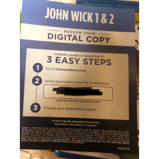 John Wick 1 2 Double Feature Digital Codes Digital Phim Gameflip - john wick theme roblox id
