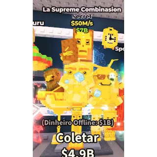 LA SUPREME COMBINASION GOLD 50M/1s - steal a brainrot 