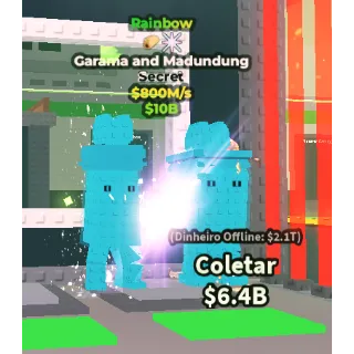 garama and madundung rainbow 800m/1s - steal a brainrot 