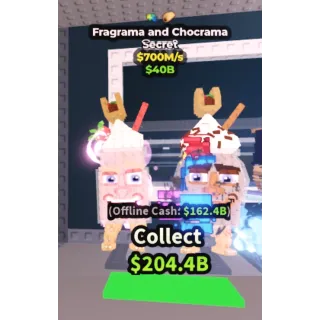 Fragrama and chocrama 700m/1s - steal a brainrot