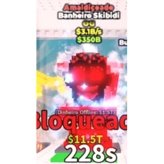 skibidi toilet cursed 3.1b/1s - steal a brainrot 