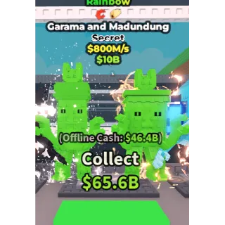 Garama and madundung rainbow 800m/1s - steal a brainrot 