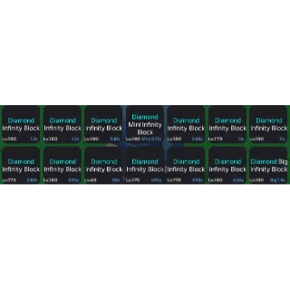 infinity block 14 unit - Escape Tsunami For Brainrots!