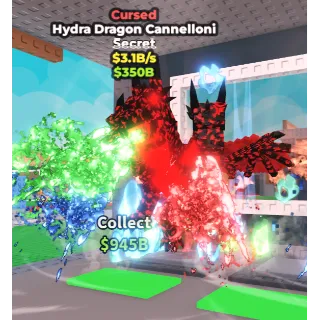 HYDRA DRAGON CANNELLONI CURSED 3.1B/1s - steal a brainrot 