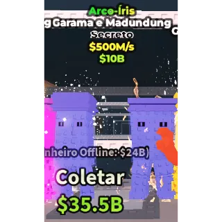 garama and madundung rainbow 500m/1s - steal a brainrot 