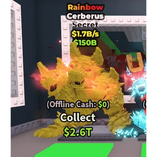 RAINBOW CERBERUS 1.7B/1s - steal a brainrot 
