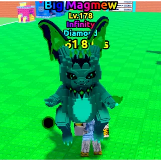 big Diamond Magmew I Escape Tsunami For Brainrots!