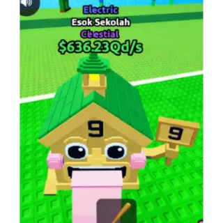 100x Esok Sekolah 636.23Qd/s - Escape Tsunami For Brainrots!