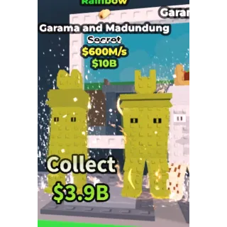 Garama and madundung rainbow 600m/1s - steal a brainrot