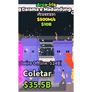 garama and madundung rainbow 500m/1s - steal a brainrot 