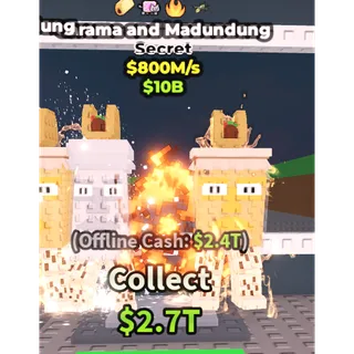 Garama and madundung 800m/1s - steal a brainrot 